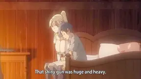 Space Hunt Adventure 1 - After slaying monsters adventurer fucks a big amazonian girl