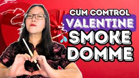 Smoking Asian Domme Mommy: VDay Chainsmoke Commands + Praise & Control Strip