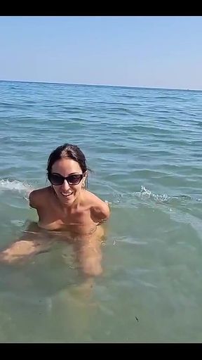 I Would Like to Suck His Cock on the Beach