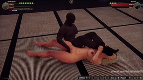 Bambi Bimbo VS Maveric (Naked Fighter 3D)