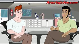 Watch Tramp Tongue Robot in Homosexual Anime, featuring anime, comix, and hentai action!