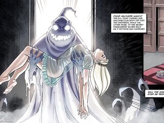 Erotic comics - Mystery of the white phantom