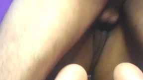 Sexy slut fucks her boyfriend sideways and Doggystyle