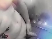 Sexy male swinging big dick like a helicopter