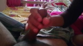 Kerala Housewife Massages Her Husband's Penis with Tongue and Mouth