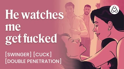 ASMR Audio Porn: Public Threesome Wifesharing & Double Penetration in Swingers Club  Erotic Audio for Women