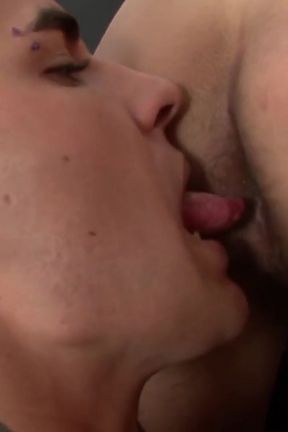 Latino twinks have sex on couch