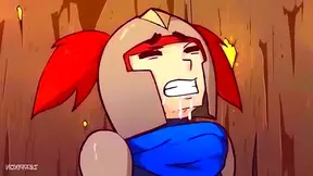 Solana Impaled by Massive Cock in Steamy Hentai Encounter