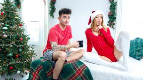 ”Christmas spirit for spoiled teen step sister was hard to get in to”