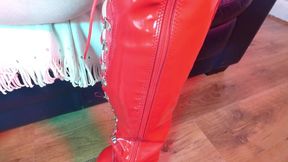 Raunchy Red Boots