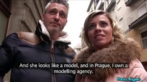 Agent Vicky Love Trades Sex in a Hotel for Husband's Wait