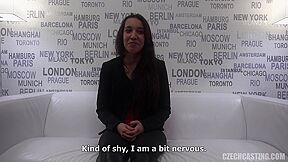 Oiled Babe At Casting