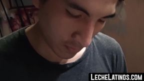 LecheLatinos.com - Cute young Latino's gay awakening after an intense bareback fuck