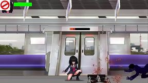 Undercover girl ugh the controls