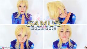 Zero Suit Samus Ahegao Blowjob