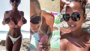 sextapes defi je pars a la plage , me gode la chatte et un inconnu vient ...