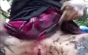 Requested, mud bath, i feed mud to my hungry pussy and get s