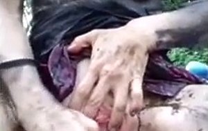 Requested, mud bath, i feed mud to my hungry pussy and get s