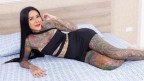 ASIANTGIRL - Stunning Tatted Fai Solo Masturbation