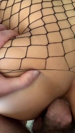 HE CAME IN BOTH HOLES! Creampie in my tight ass and dripping pussy - close up POV - Aria Fleur   Clip 1