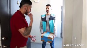 Special Bareback Delivery Tease by Man Up Films