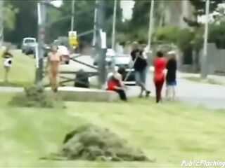 Public Flashing compilation 5