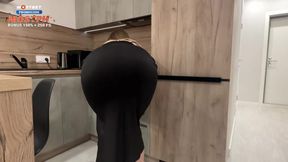 "Hot Coffee Maybe?" - Hot Sexy Stepmom In Tight Dress Fucking Stepson