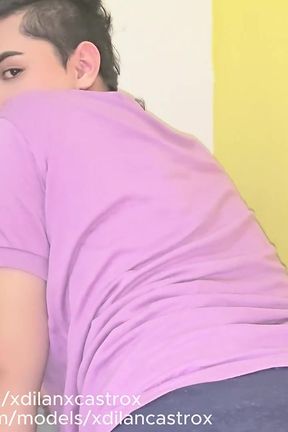 Straight Neighbor Fucks Me Bareback After Fucking His Girlfriend, He Cums Inside. Creampie