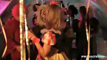 Anal Action at the Costume Party for Samantha Jolie