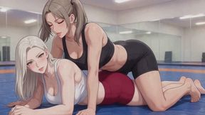 Cunt Busting Stories #19B: Barefoot Mat Domination (Animated)