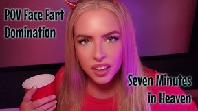 Seven Minutes in Heaven - POV Roleplay Face Fart Domination in Leggings