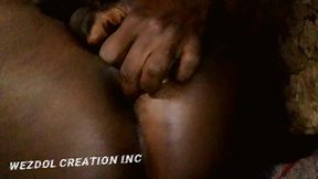 male fingering and masturbating time !