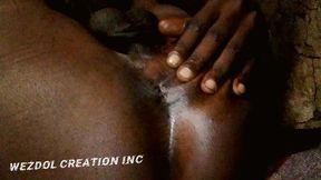 male fingering and masturbating time !