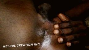 male fingering and masturbating time !