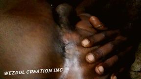 male fingering and masturbating time !