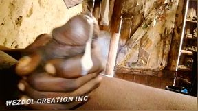 male fingering and masturbating time !