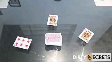 After the Wake the Cards Led to a Surprise Threesome Cocking a Teen Cum Dump