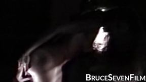Dyke submissive pussy licked and toyed by dominant babes