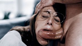 ”Teen gives her ass pumping virginity to a screwed up priest!”