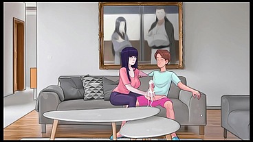 SexNote - ALL SEX scenes [ TABOO HENTAI game PornPlay ] Ep.18 so much cum in her mouth that it's overflowing on my girlfriend ass !