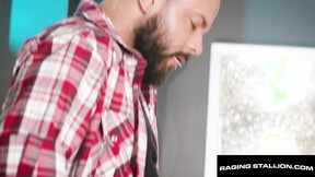 ”Sir Peter Owns Arno Antino’s Juicy Cheeks in a Raw Truck Stop Fuckfest”