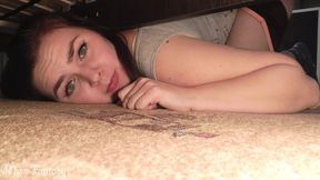 Fucked my stepsister when she was stuck under the bed
