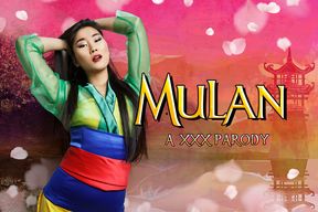 Mulan A XXX Parody - Asian Babe Katana Cosplay Porn