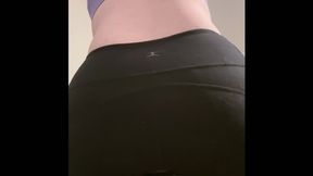 Peloton Ride And Strip Tease To Lacy Undies