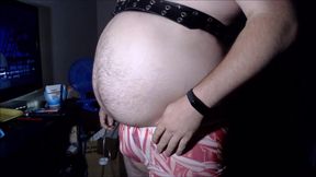 Belly inflation candy canes