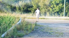 outdoor road exhibition