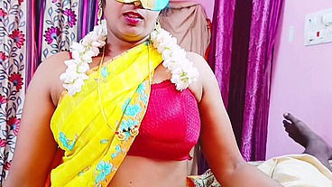 Beautiful big boobs big ass housewife cheating husband fucking husband's father. Telugu dirty talks.