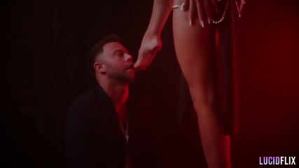 Snake Charmer Seduction In Red