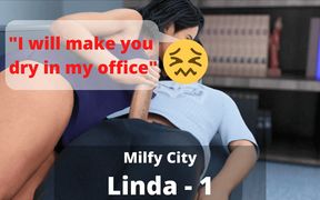 I couldn't help myself. It's my stepson but... I really want his cock. - (Milfy City -  Linda - 1)