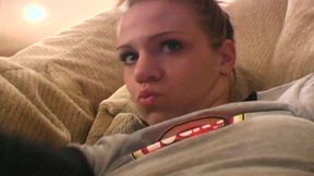 Addison Rubbing Pussy Featuring Addison Rose